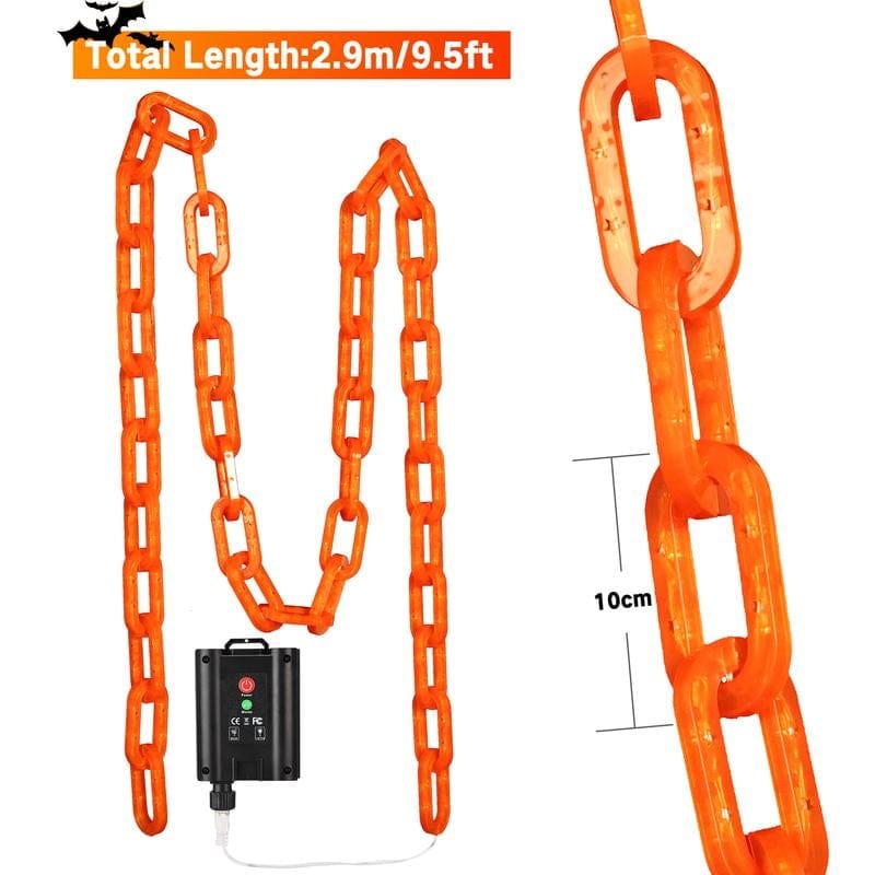 Billhol®Halloween Decoration Battery Light String - 10ft 160 LED Plastic Chain Light String