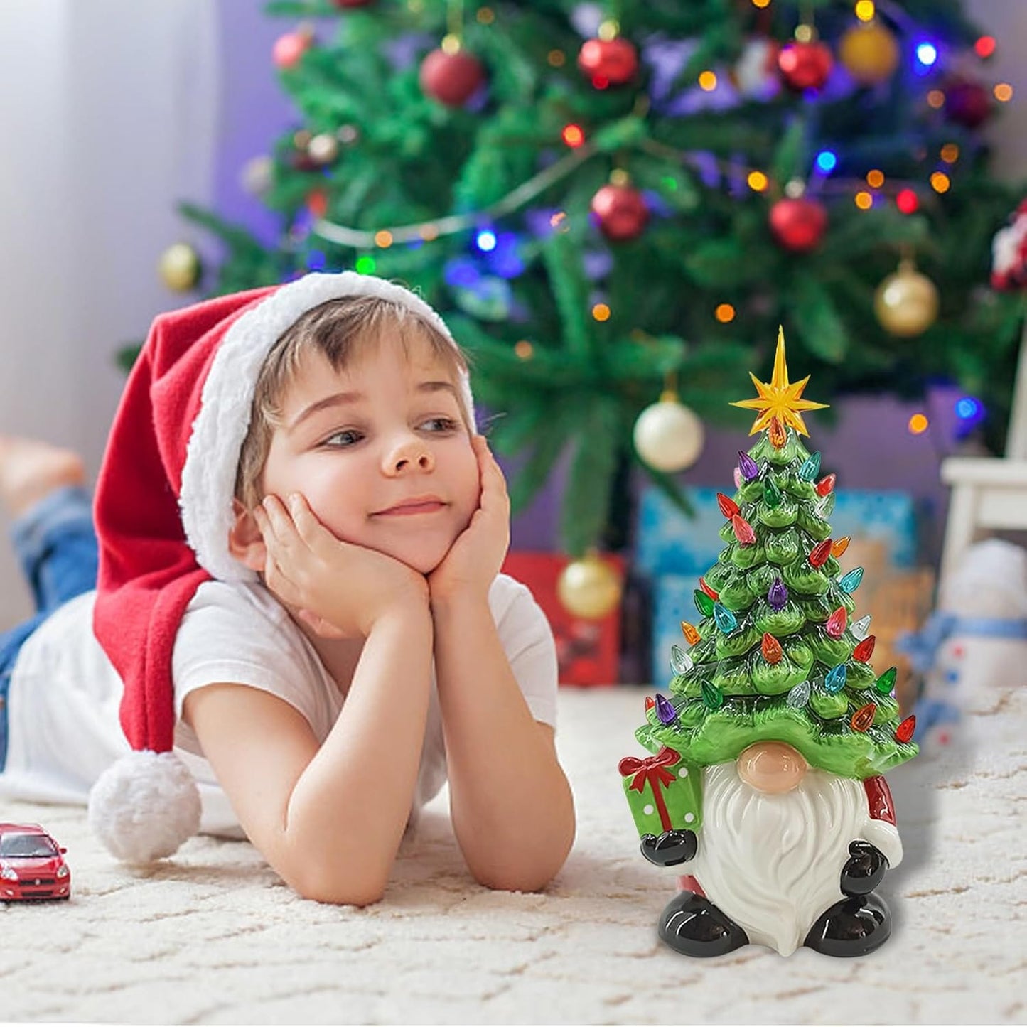 Cilifer®Christmas dwarf decoration with light