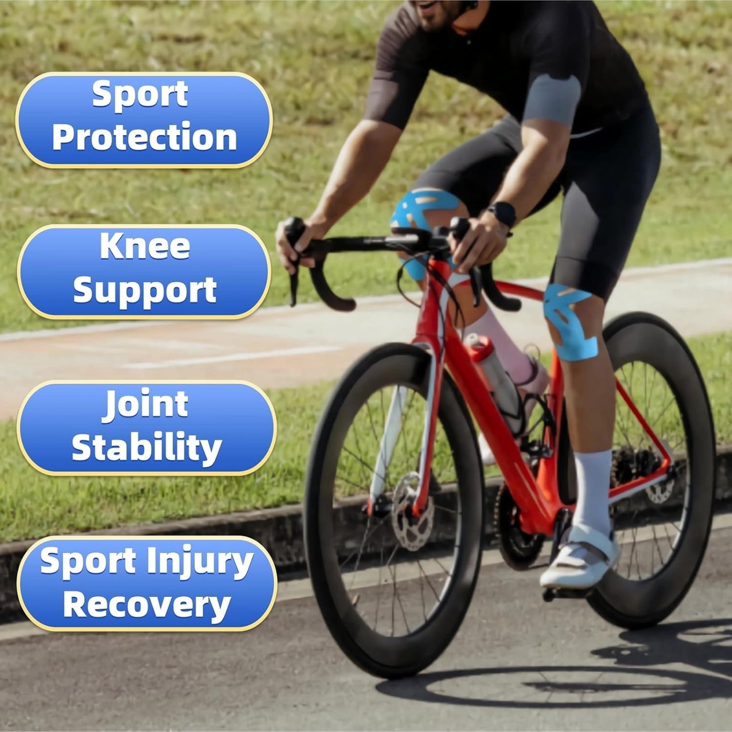 DAFEILA®🔥LAST DAY 49% OFF🔥Precut Kinesiology Tape For Knees