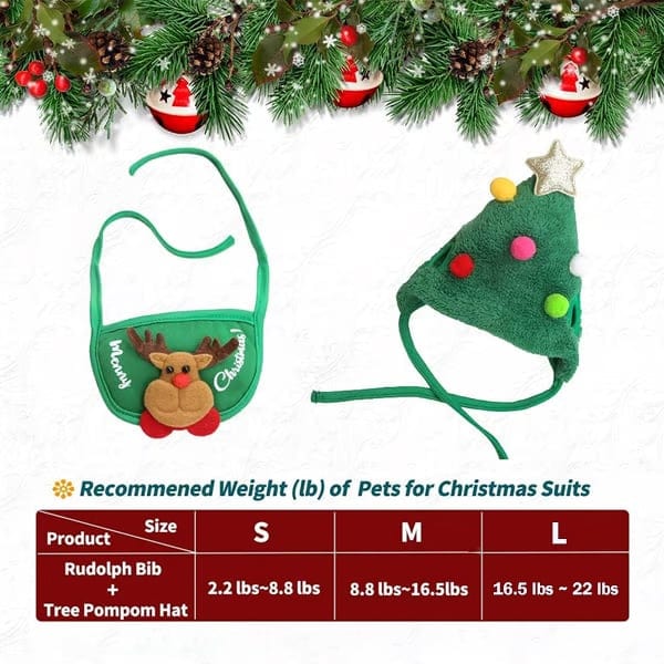 Cilifer®Adorable Christmas Tree Pom-Pom Hat