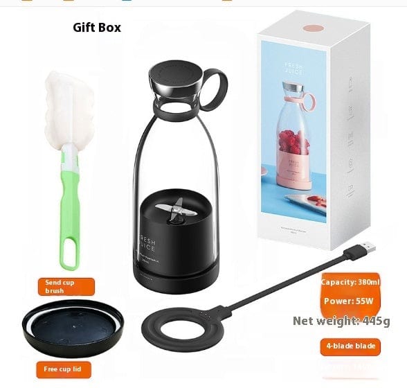 CZTICLE® 350ML Electric Juicer Blender Mixer USB Rechargeable Machine Household Portable Blender Maker Cup Kitchen Tool Kit