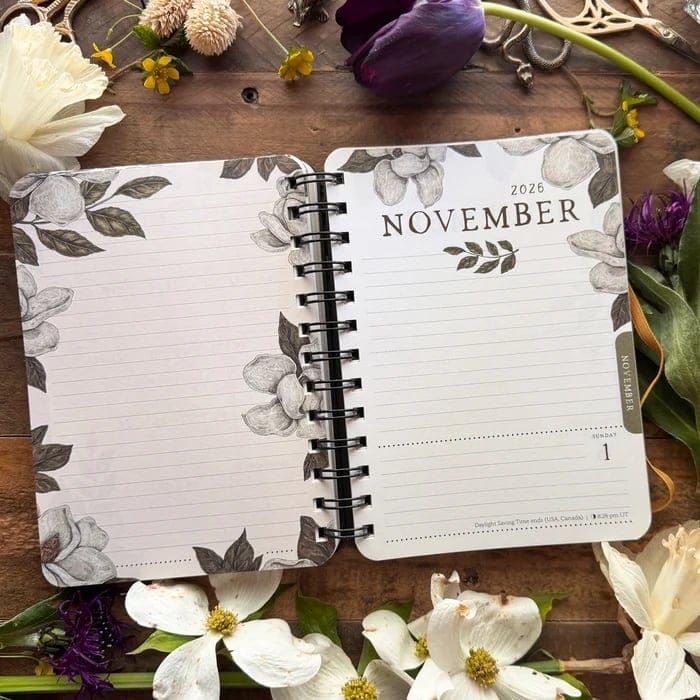 Cilifer®Limited Inventory Available! Woodland Wardens 2026 Weekly Planner Hardcover