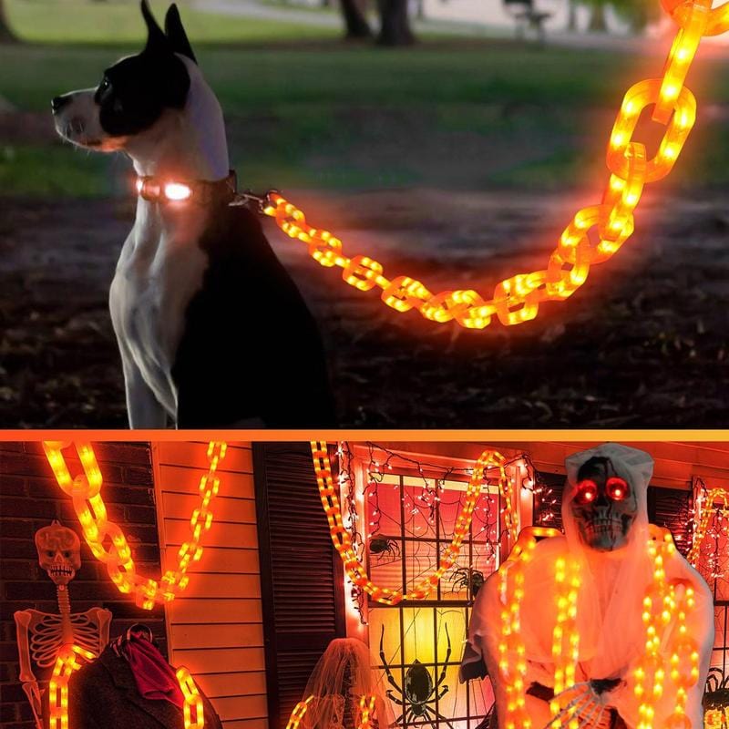 Billhol®Halloween Decoration Battery Light String - 10ft 160 LED Plastic Chain Light String