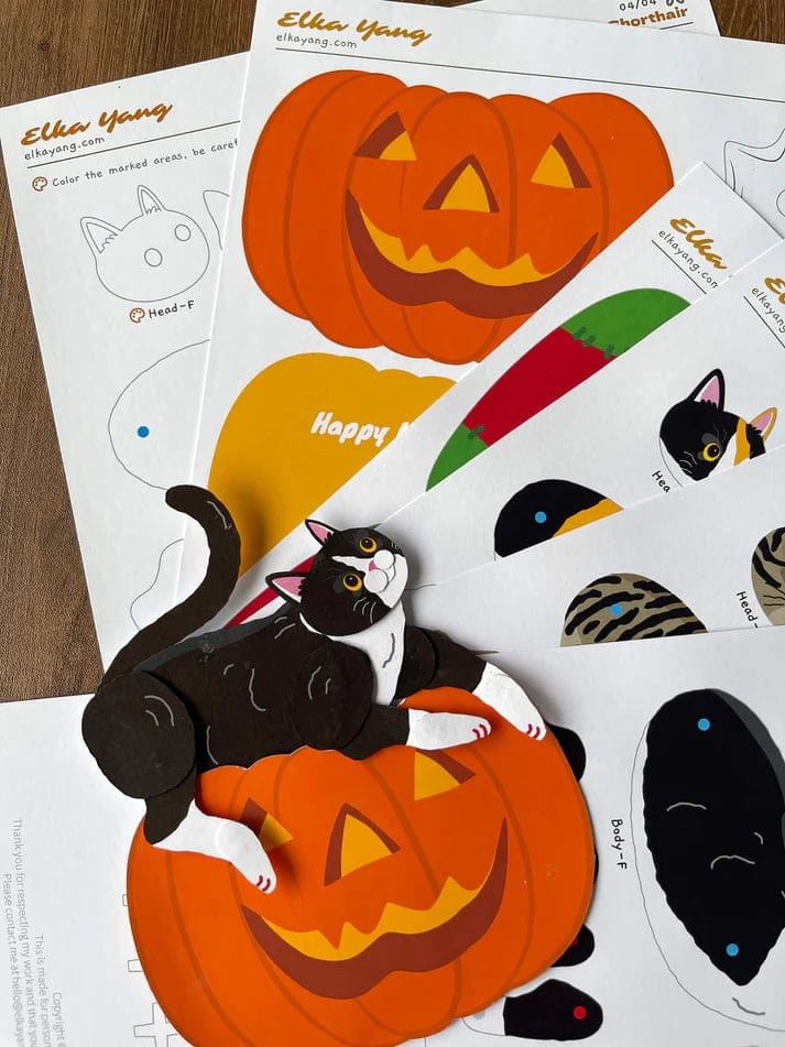 Cilifer®Buy More Save More Cat Paper Doll