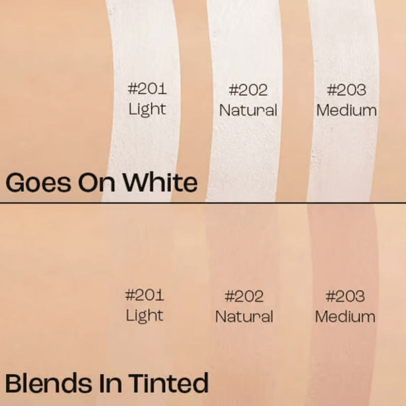 LUHAKA® Cream Stick V White Korean Color-Changing Foundation Stick with Volufiline