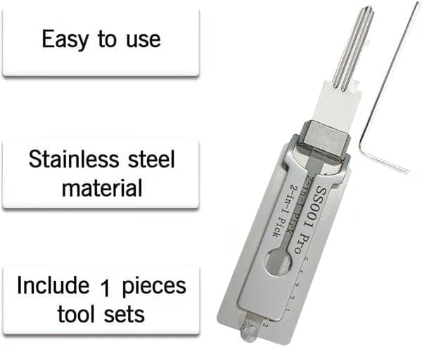 CZTICLE®🔥This Week's Special Offer 49% - Stainless Steel Master Key Decoder