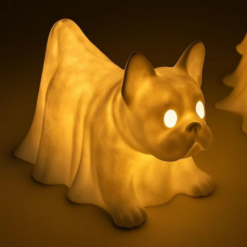CZTICLE®Halloween Dachshund Pumpkin Lamp