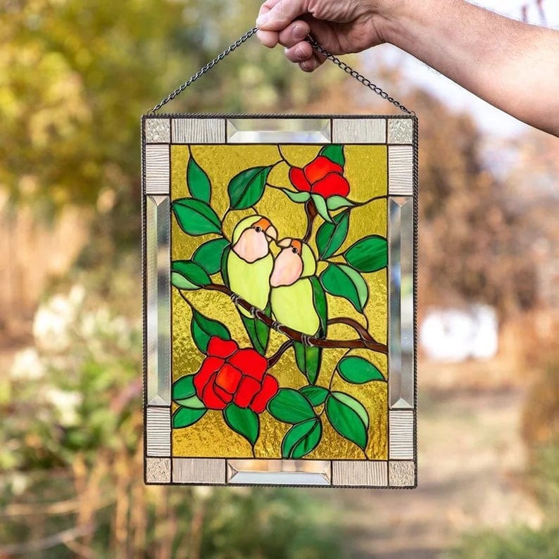 Cilifer®Cardinal Stained Window Panel
