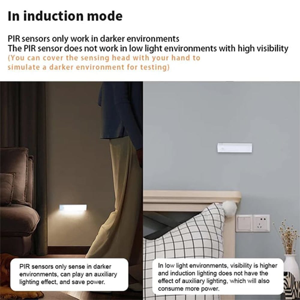 Cilifer®Punch-free Smart Sensor Magnetic Rechargeable LED Lights