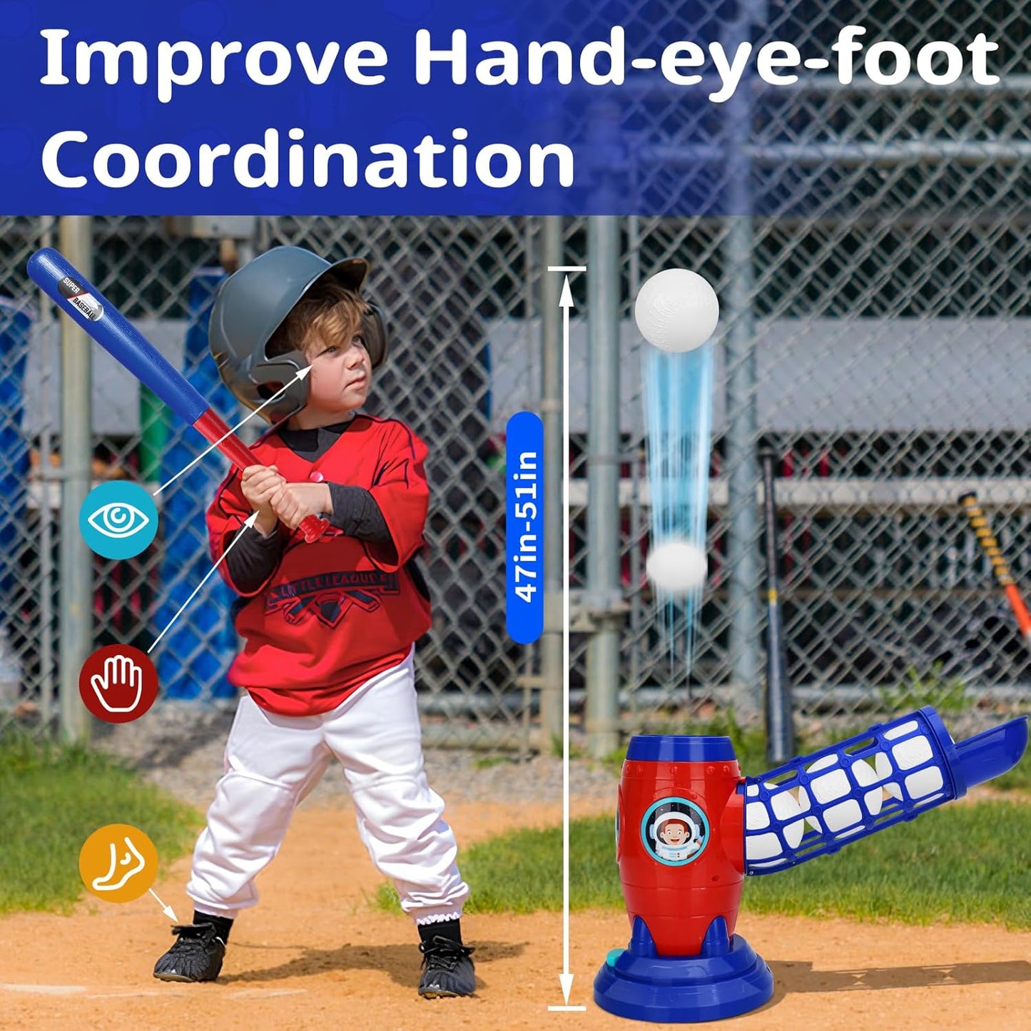 Cilifer®Fun Outdoor Sports Toys: Youth Baseball Training Set