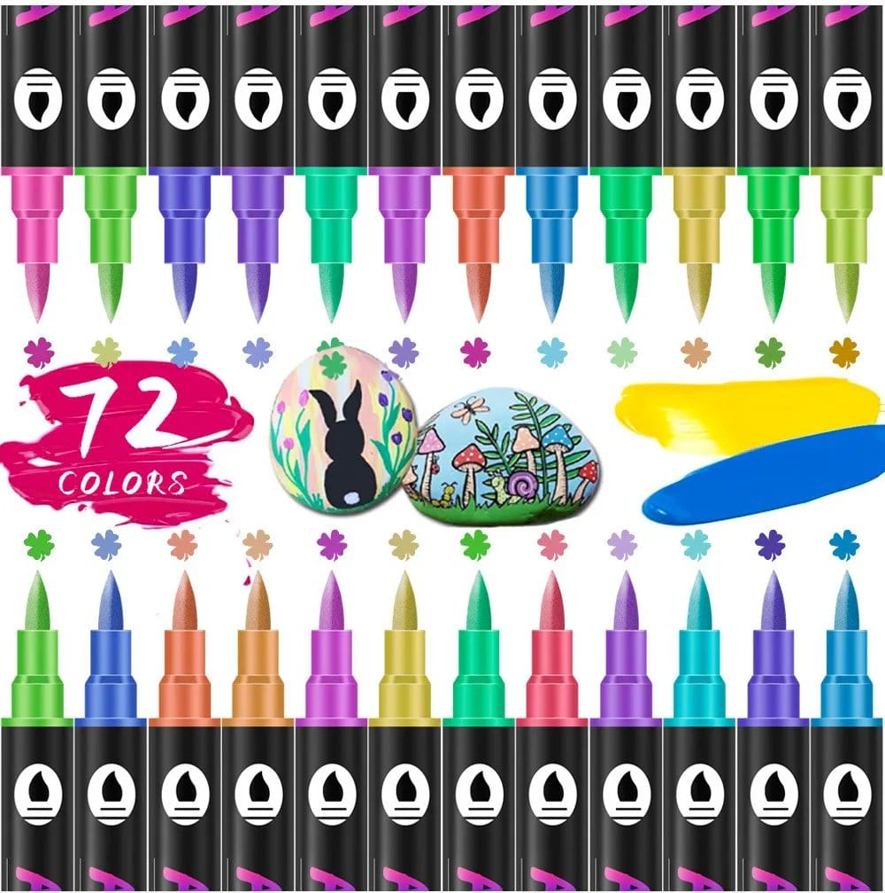 Cilifer®Dual Tip Acrylic Paint Pen Marker