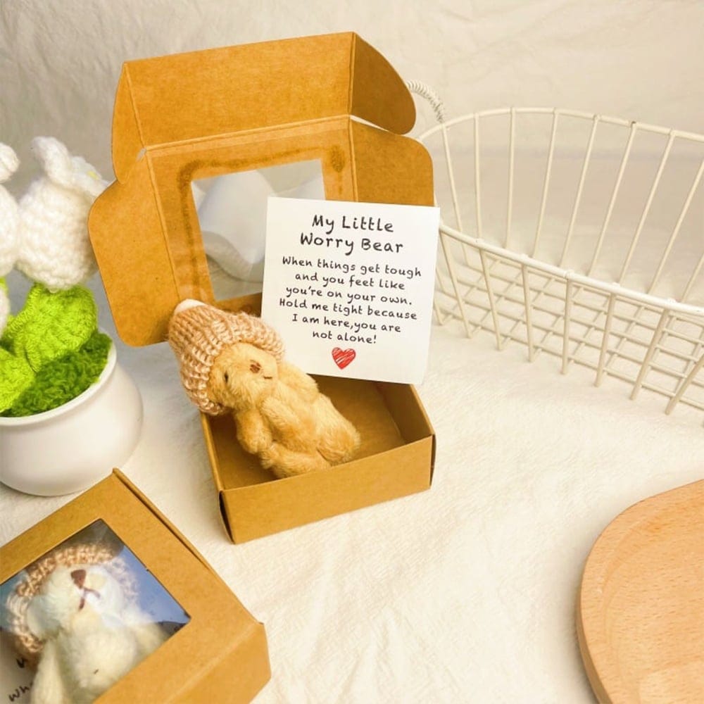 CZTICLE® 🎁Handmade Mini Plush Teddy Bear in Box