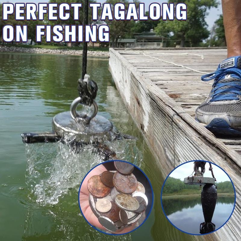 Cilifer®Fishing Magnet: 260LBS Super Strong Neodymium Magnet for Epic Treasure Hunting