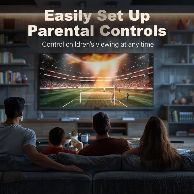DAFEILA®Hot Sale 49% OFF -🔥S6 Max 2025 SuperBox for TV⏰No Monthly Fees📶100% Free TV Box