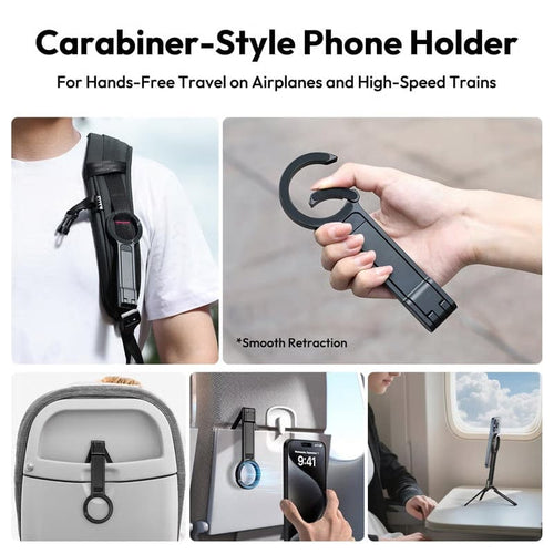Cilifer®Magnetic Phone Tripod for iPhone. Portable Phone Holder Mini Tripod