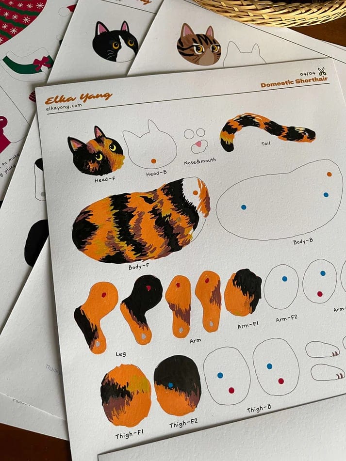 Cilifer®Buy More Save More Cat Paper Doll