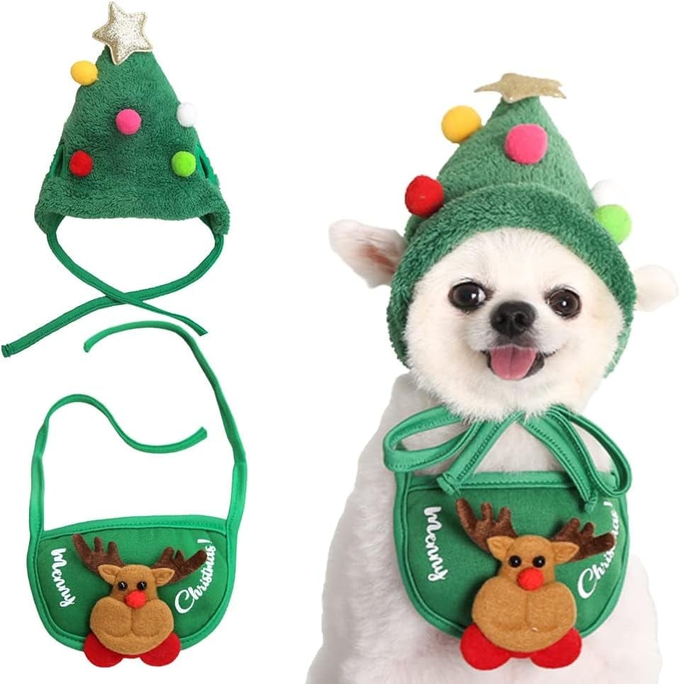 Cilifer®Adorable Christmas Tree Pom-Pom Hat