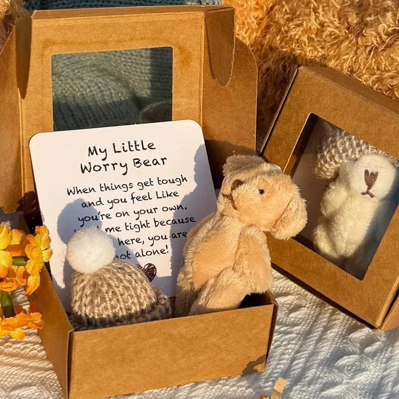CZTICLE® 🎁Handmade Mini Plush Teddy Bear in Box