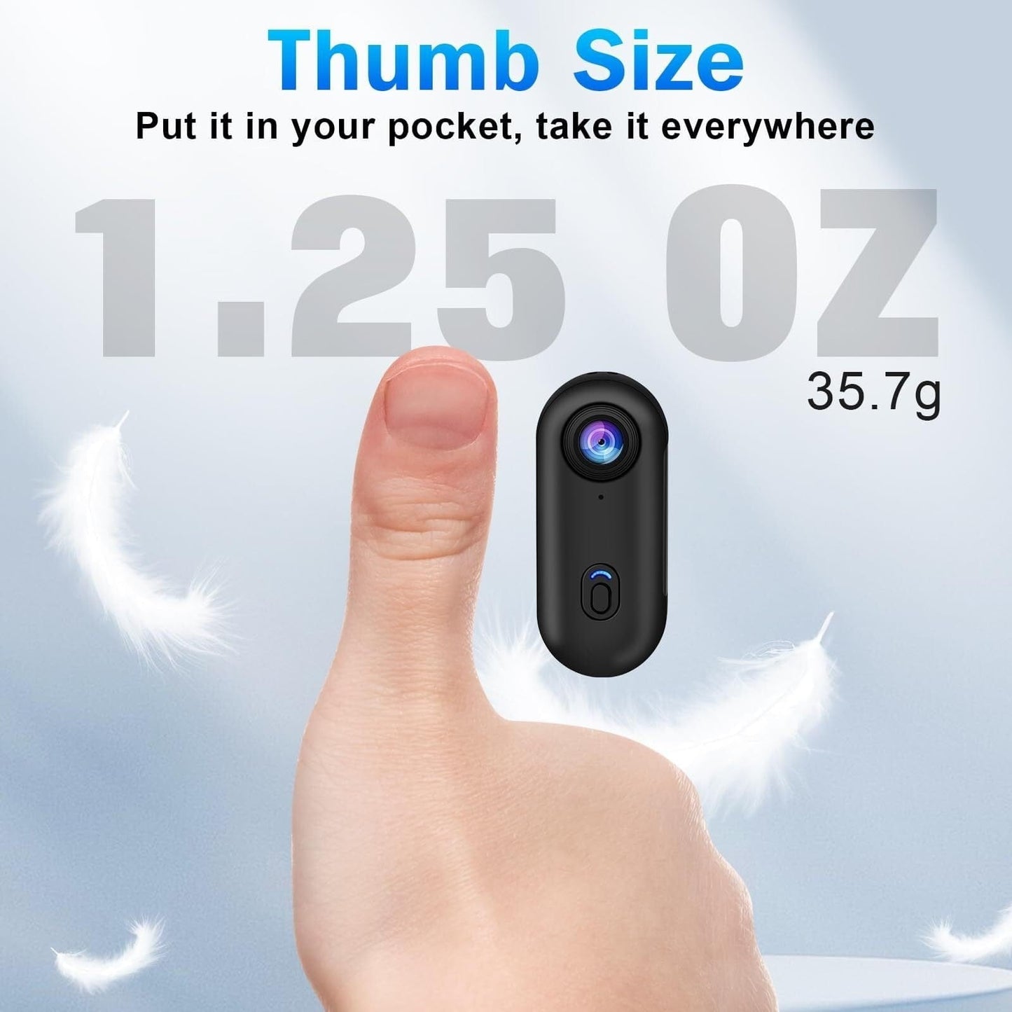 CZTICLE®🥰Last Day 49% OFF📷I3 4K Thumb Action Camera