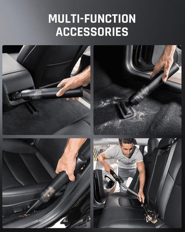 CZTICLE®💥Sale – 50% Off💥 Portable Cordless Car Vacuum with High Suction Power