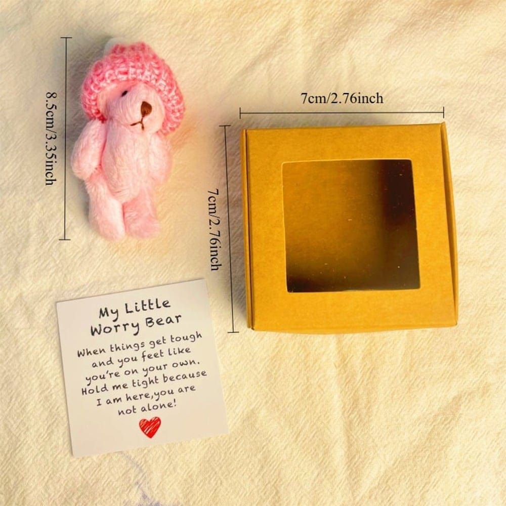 CZTICLE® 🎁Handmade Mini Plush Teddy Bear in Box