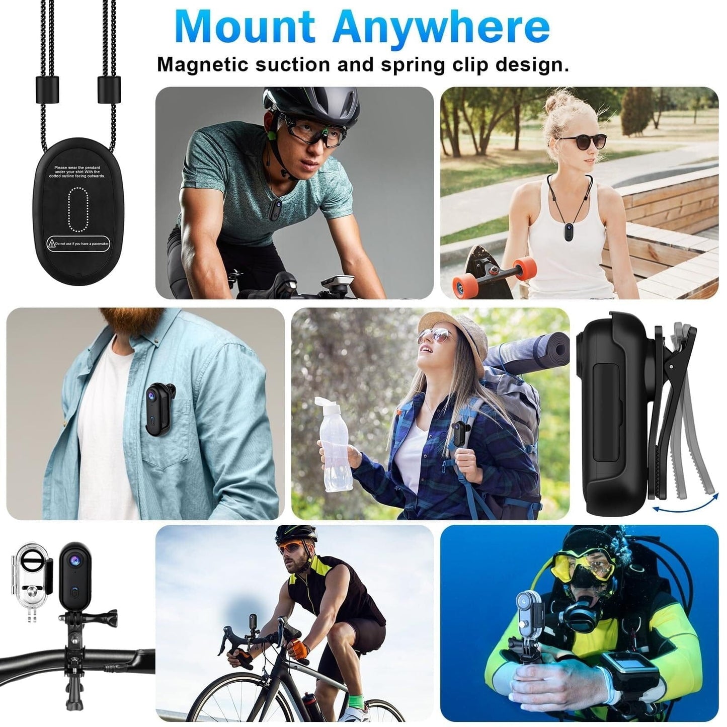 CZTICLE®🥰Last Day 49% OFF📷I3 4K Thumb Action Camera