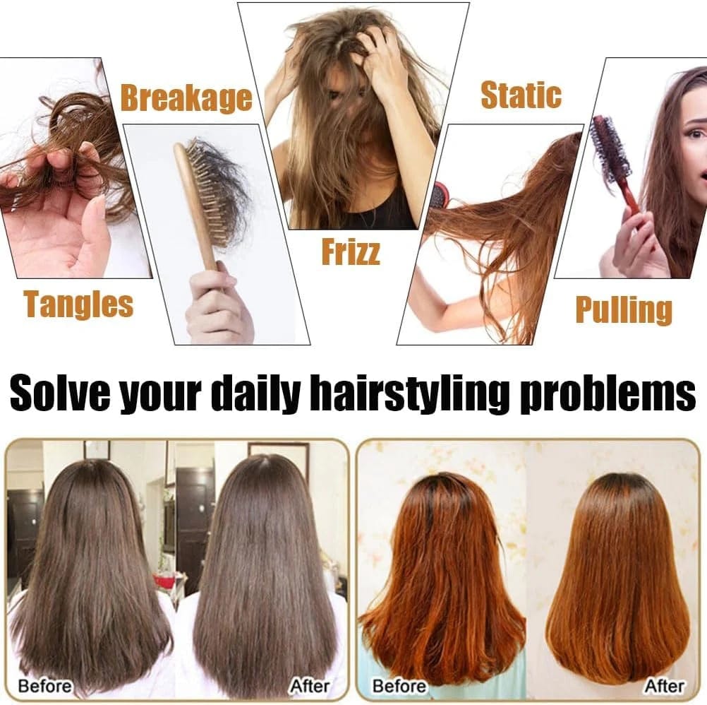 CZTICLE®🎉BUY 1 GET 1 FREE/BUY 2 GET 2 FREE🔥HOT SALE - Boar Bristle Comb(Add 2/4 pcs to cart)