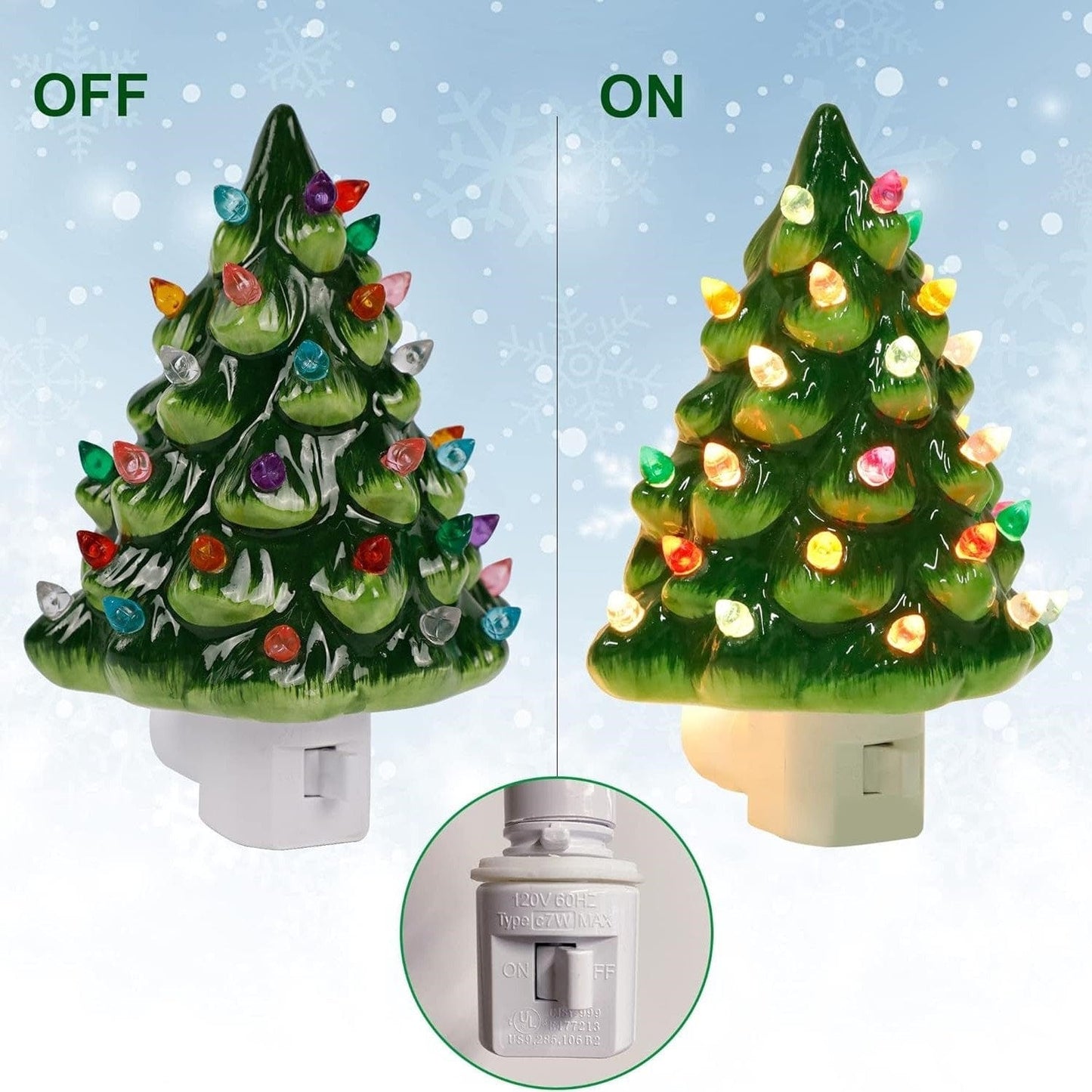 Cilifer®Christmas Tree Night Light