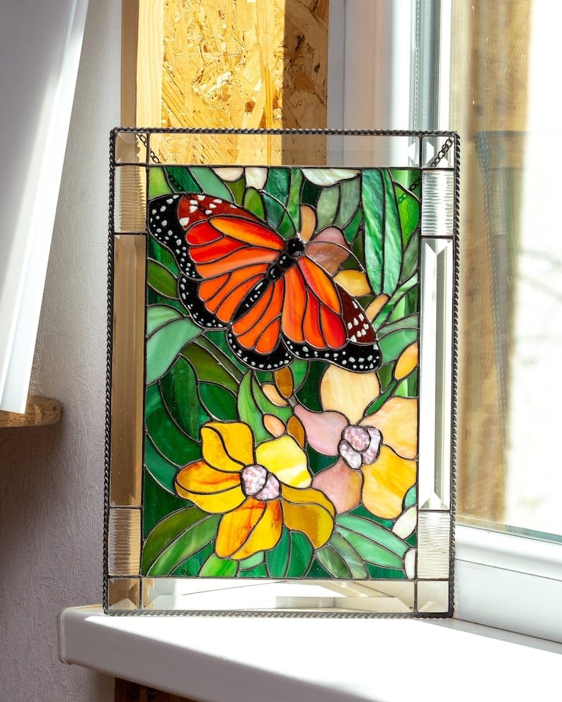 Cilifer®Cardinal Stained Window Panel
