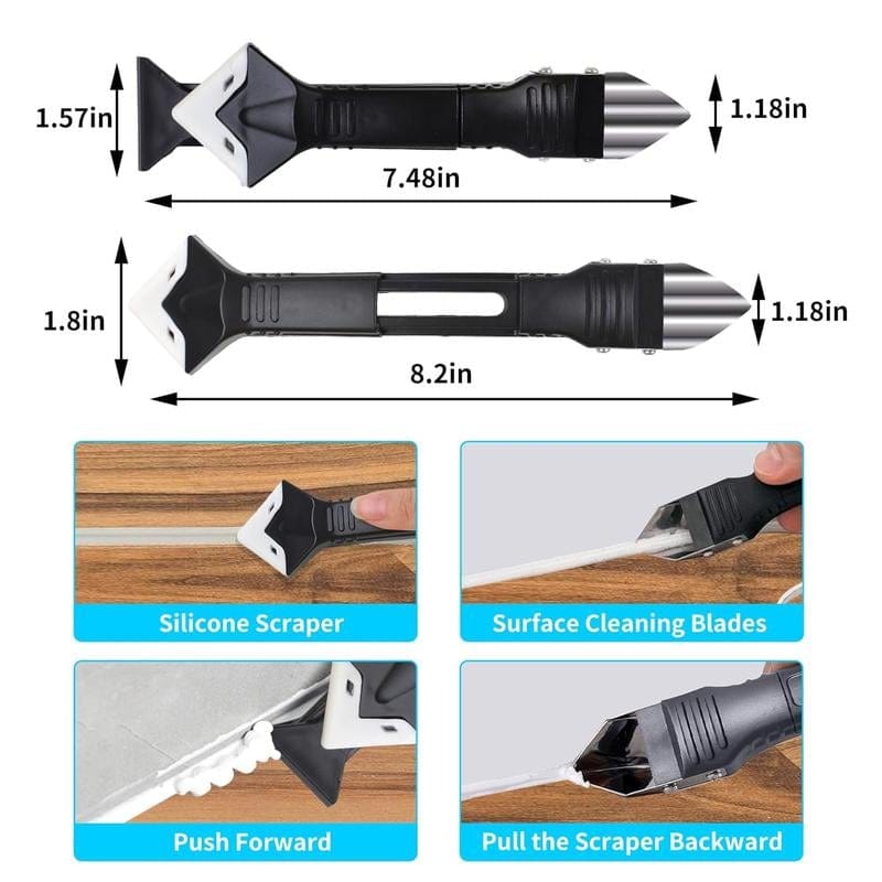Cilifer®(🔥Buy 2 Get 1 Free - The Last Day Offer)Silicone Caulking Tools and Grout Removal Tool