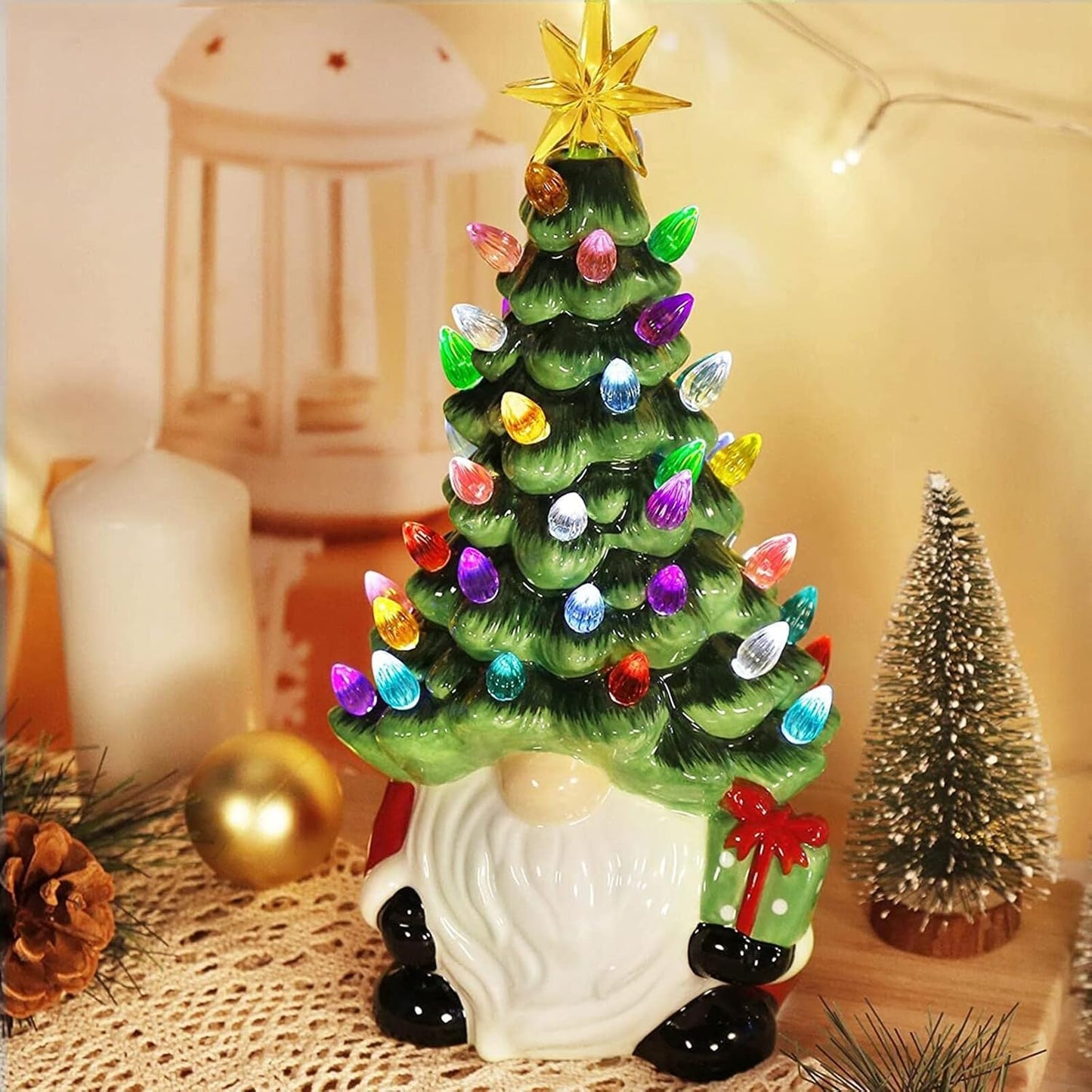 Cilifer®Christmas dwarf decoration with light