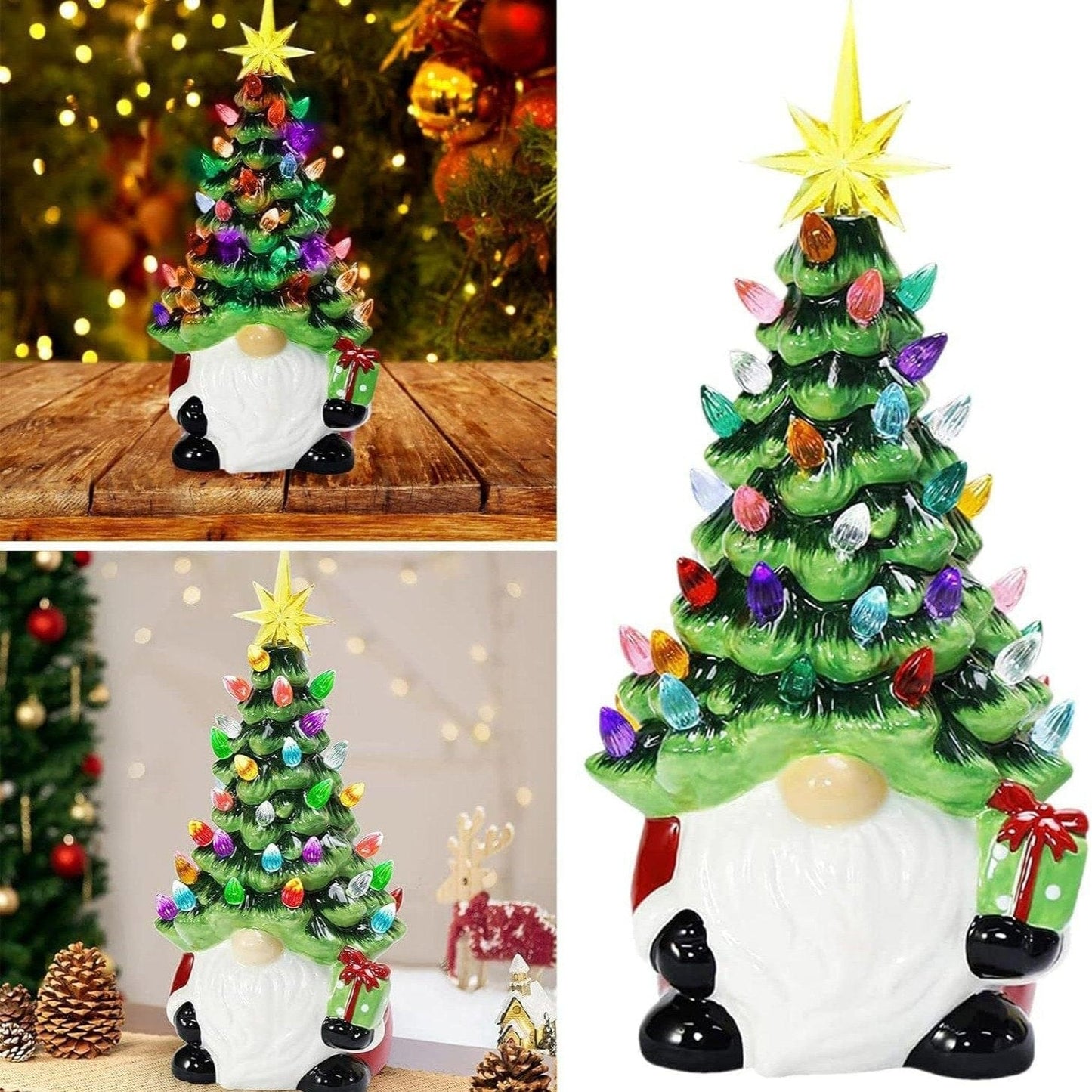 Cilifer®Christmas dwarf decoration with light