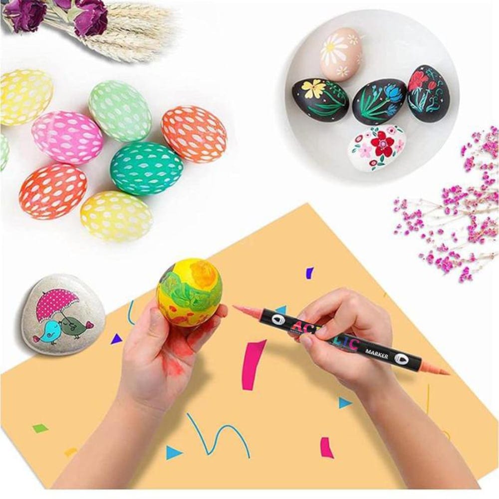 Cilifer®Dual Tip Acrylic Paint Pen Marker