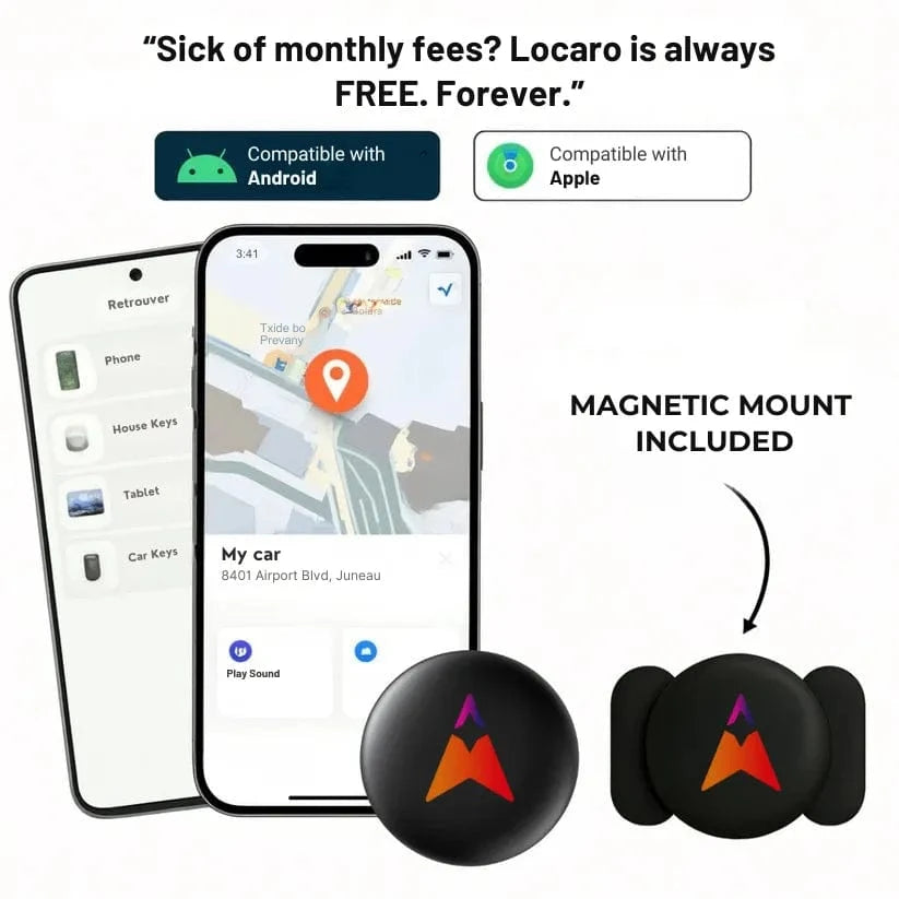 DAFEILA®GP90 - GPS tracker without subscription (Android/Apple)