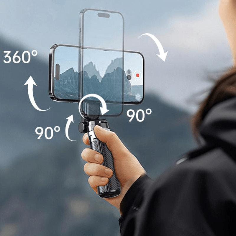 CZTICLE®4-i-1 Multifunktionell 360° Rotations Magnetisk Selfie-pinne