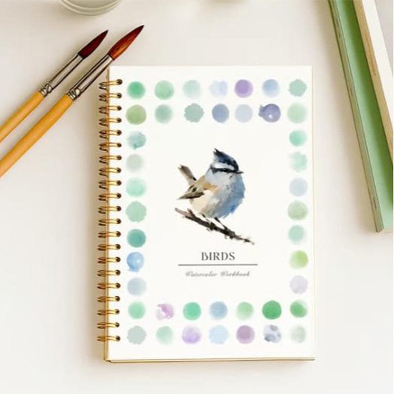 Cilifer®🎁Early Xmas Sales - 50% OFF🎅Watercolor Workbook for Beginners with 16 Colors Paint