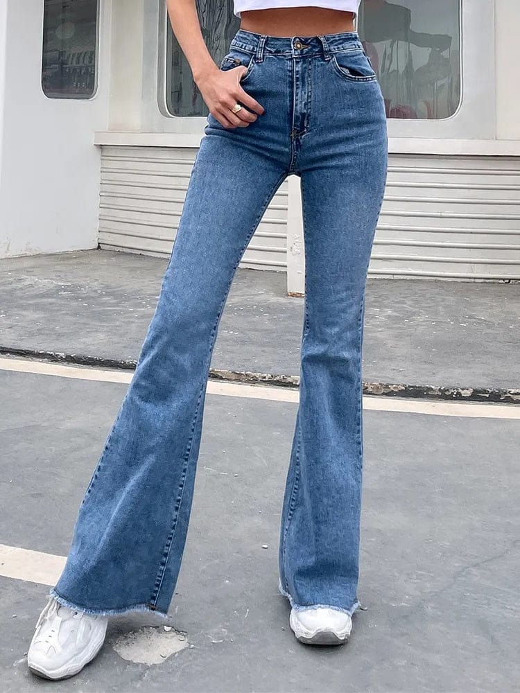 High Rise Flared Jeans