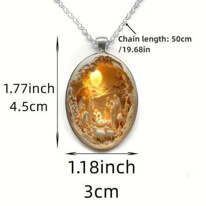 Cilifer®Christmas Nativity Pendant - Faithfulm Anniversary Limited