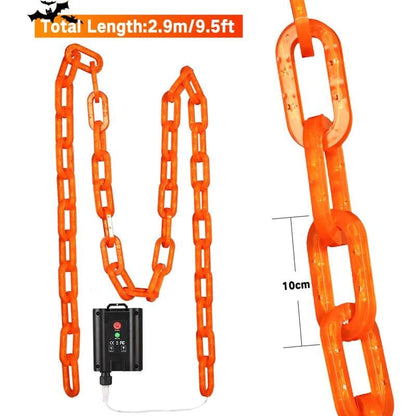 Billhol®Halloween Decoration Battery Light String - 10ft 160 LED Plastic Chain Light String