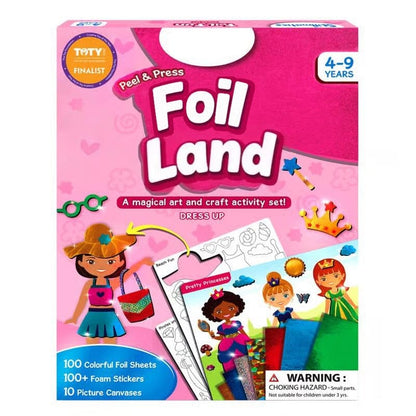 Cilifer®Foil Art & Craft Activity 🤲💓No Mess Art Kit