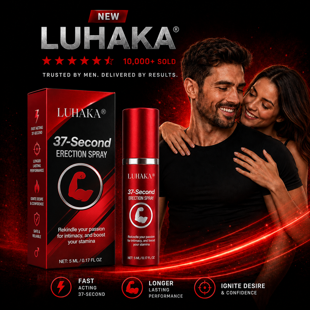 Luhaka® 37-Second Men’s Performance Spray
