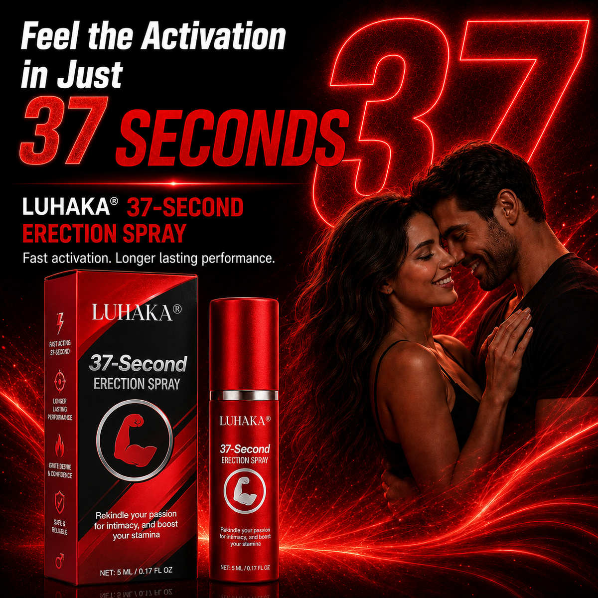 Luhaka® 37-Second Men’s Performance Spray