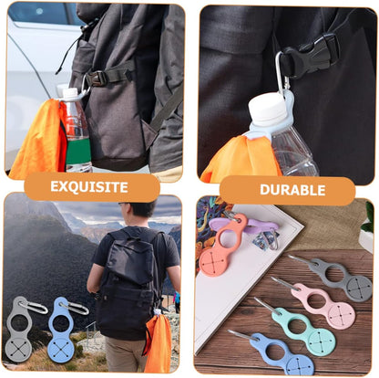 Cilifer®Silicone Sport Kettle Buckle Outdoor Carabiner Water Bottle Holder