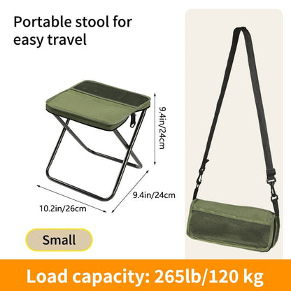 CZTICLE®🪑Ultra-Light Folding Stool – Supports Up to 265 lbs