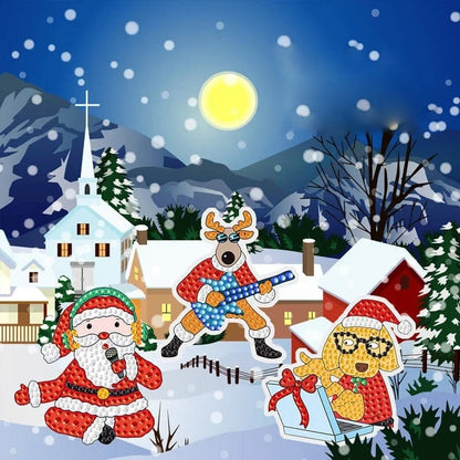 Cilifer®Christmas Painting Sticker Kit