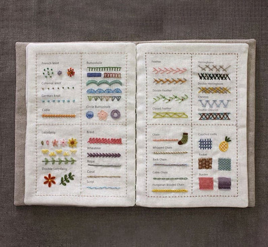 Cilifer®🌲Christmas promotion-❤️Beginner-Friendly🪡Stitch Book 📖with 106 different stitches