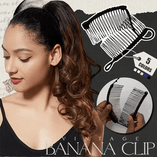 Cilifer®Vintage Stretchy Banana Hair Clip
