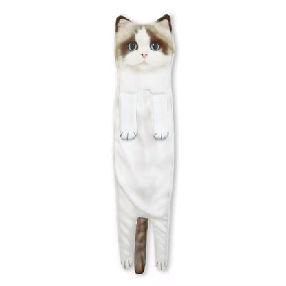 Cilifer® Early Christmas Sale 🎅 Funny Cat Hand Towels