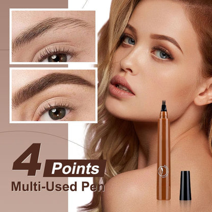 LUHAKA®🎁Buy 1 Get 1 Free🔥Waterproof Four-tip Beard and Eyebrow Pen✨