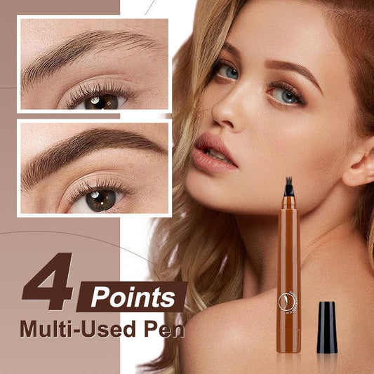 LUHAKA®🎁Buy 1 Get 1 Free🔥Waterproof Four-tip Beard and Eyebrow Pen✨